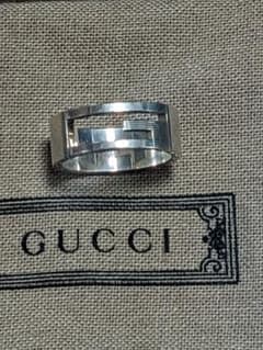 GucciブランデッドGロゴリング　19号のサムネイル