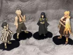 鬼滅の刃(煉獄杏寿郎/伊黒小芭内/不死川実弥/時透無一郎)フィギュア