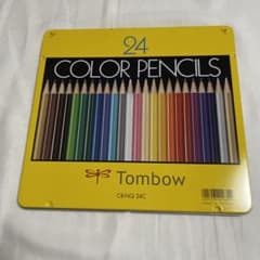【未使用】COLORS PENCIL 24色鉛筆  Tombowのサムネイル