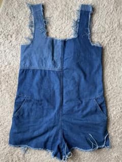 ZARA ザラ ショートサロペットパンツのサムネイル