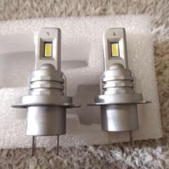 H7 LEDバルブ 新型 超小型 13000LM 6500K ファンレス 2個入のサムネイル