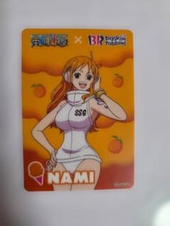 【ONE PIECE × サーティワン コラボカード ナミ】限定デザイン✨のサムネイル