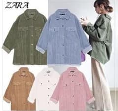 はるさん専用★ZARA コーデュロイ　ジャケット(ピンク・S)のサムネイル