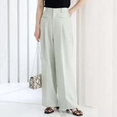 新品タグ付》神戸レタス 美脚 スタイルUP ハイウエストストレートパンツ 春夏のサムネイル