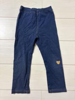 デニム風 ロングパンツ　無印良品　100 - 5