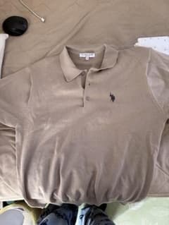 U.S.POLO ASSN.半袖ポロシャツ ベージュ サイズMのサムネイル