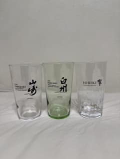 新品 サントリー 山崎 白州 響 うすづくりタンブラー グラス 3個セット