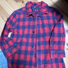 TOMMY HILFIGER チェック柄 長袖シャツ XXS (2-3歳)のサムネイル