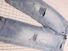 ゆきの様  専用   ダメージデニム UNIQLOのサムネイル