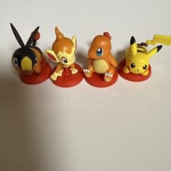 ポケモン チョコエッグ 〜旅立ちの3匹〜 4個セット - メルカリ