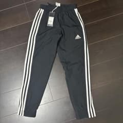 adidas アディダス ウィンドパンツ ブラック 140 裾ファスナーのサムネイル