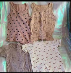 ちぴ様　肌着 タンクトップ Tシャツ 4枚セット 総柄のサムネイル