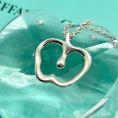 美品 ティファニー アップルネックレス エルサペレッティ シルバー 