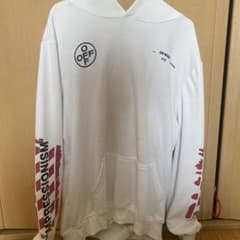 OFF-WHITE パーカー ホワイト 2013年のサムネイル