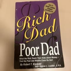 Rich Dad Poor Dad 洋書 英語本のサムネイル