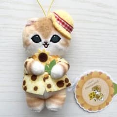 mofusand モフサンド ひまわりにゃんマスコット ②