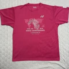 YONEX 2018 世界選手権 Tシャツ Lのサムネイル