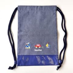 familiar ファミリア 巾着袋 ナップサック キッズ 子供 リュック 新品