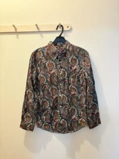ROUNDTREE & YORKE ペイズリー柄 長袖シャツのサムネイル