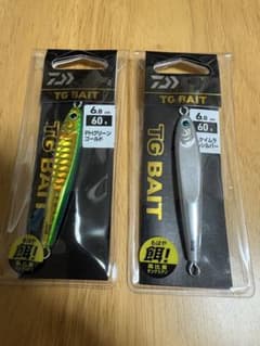 Daiwa TG BAIT 60g 2個セット メタルジグ - メルカリ