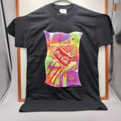 美品】90s コカコーラ オリンピック Tシャツ M 黒 USA製ント - メルカリ