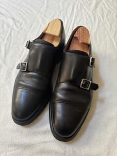 JOHN LOBB 旧ロブ WILLIAM 7.5 ダブルモンク 黒 - メルカリ