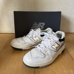 【値下げ】ニューバランス BB550PWC 25.5 ホワイト スニーカーのサムネイル