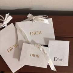 Dior ディオール ショップ袋 ギフトバッグ 4点セットのサムネイル