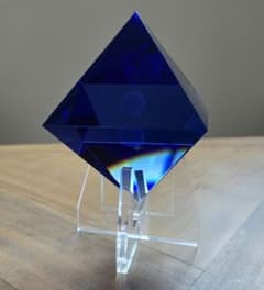 エヴァンゲリオン クリスタルオブジェ：第6の使徒 小樽大正硝子館