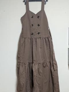 【新品✨】tocco closet ワンピース ブラウンのサムネイル