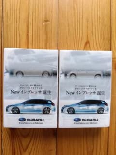 SUBARU New インプレッサ ミニカー 2個セットのサムネイル
