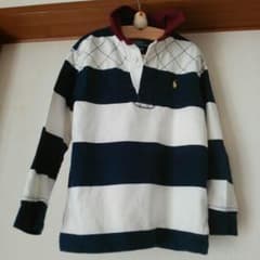 ラルフローレン ラガーシャツ  120  美品のサムネイル
