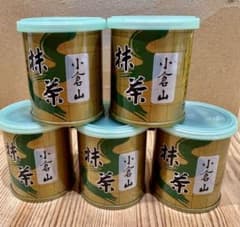 京都宇治抹茶 山政小山園 小倉山30g ×5缶 MATCHA POWDERED - メルカリ