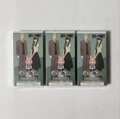 新品未開封3box　OSICA「SPY×FAMILY」ブースターパック