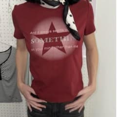 SHAGGIE Tシャツ　レッド　新品未使用のサムネイル