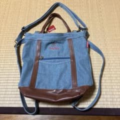 パンダ様専用 drug store's デニム 3way リュック トートのサムネイル