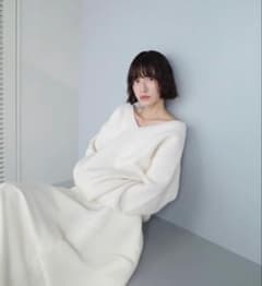 新品MINAMI TANAKA×CLANE V NECK KNIT TOPS - メルカリ