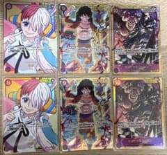 紫シークレットレアカードまとめ売り【美品】ルフィ ウタ カイドウ&リンリンのサムネイル