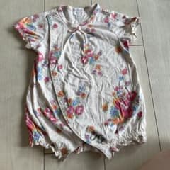 HAKKA BABY ロンパース 花柄 Mサイズ