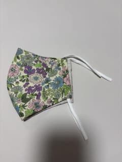 花柄 布マスク ハンドメイドのサムネイル