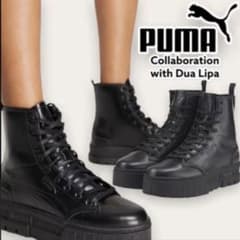 完売品 PUMA MAYZE BOOT × DUA LIPA 厚底スニーカー - メルカリ