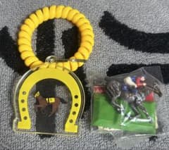 競馬 キーホルダー オグリキャップ フィギュア セット - メルカリ