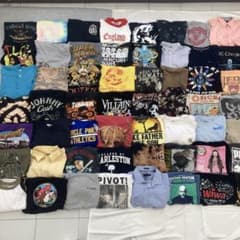 引*e様 A13 アメリカ古着　ブランドミックス　Tシャツ　56着セット　まとめ J*送様 A6 アメリカ古着 ブランドミックスTシャツ シャツ等 56枚セット