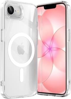 iphone 16e 케이스 MagSafe 대응 매우 투명감 내충격