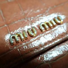 ◆激安!!早い者勝ち!!◆正規品◆miumiu◆長財布◆のサムネイル