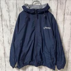 Yates-Astro フード付きナイロンジャケット ネイビー - メルカリ