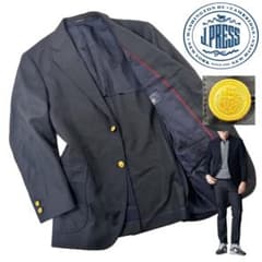 定価6.5万 極美品 J.PRESS 金釦 テーラードジャケット AB6/L相当 