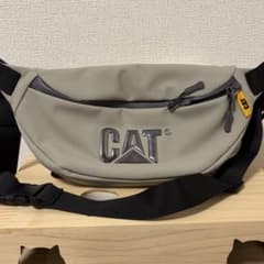 CAT キャタピラー ボディバッグ グレー 斜め掛け 未使用 タグなし