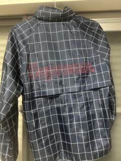 Supreme チェック柄 ナイロンジャケット Sサイズ - メルカリ