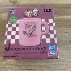 BT21 이치 반 쿠지 쿠키 스태킹 머그컵